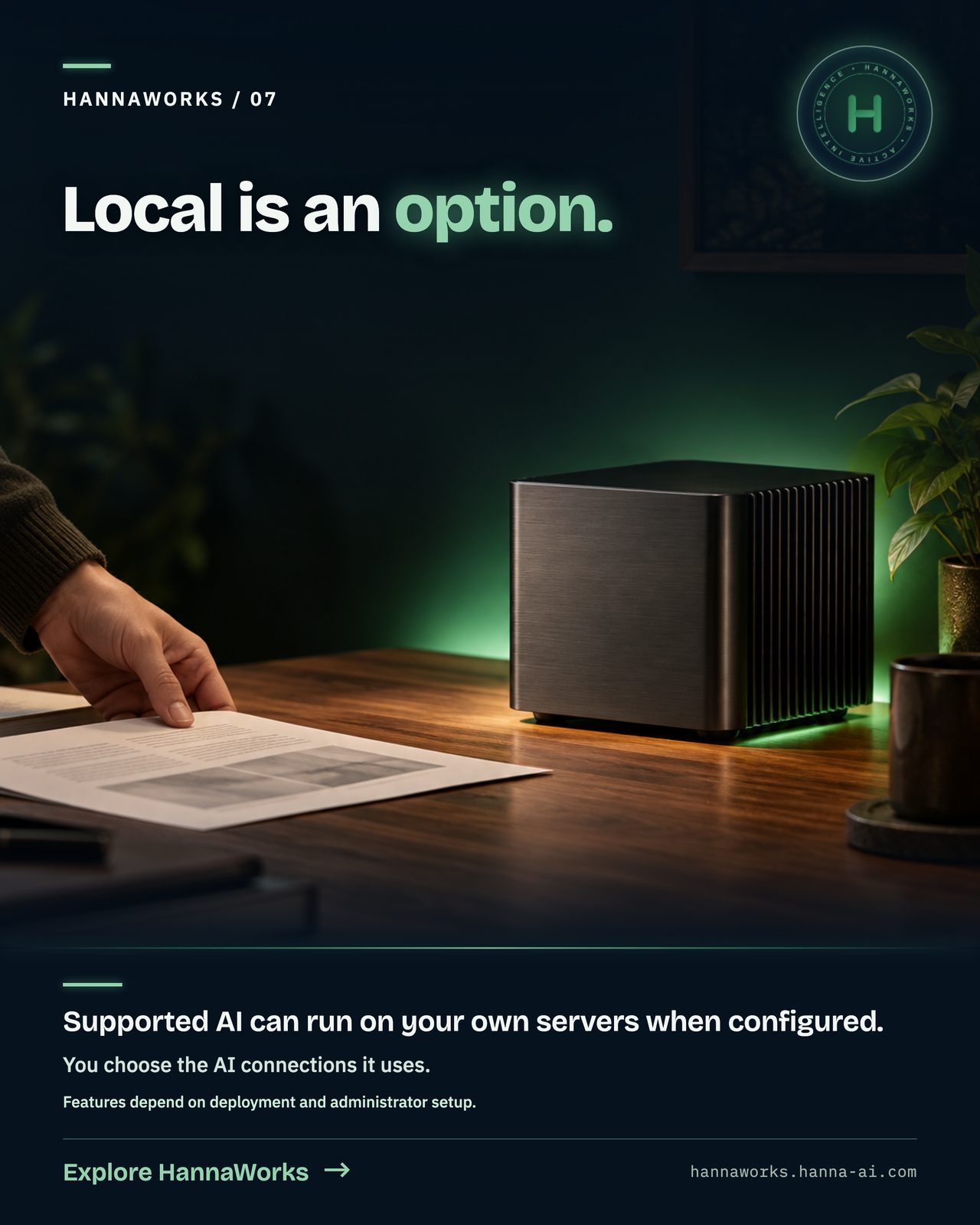 Local is an option